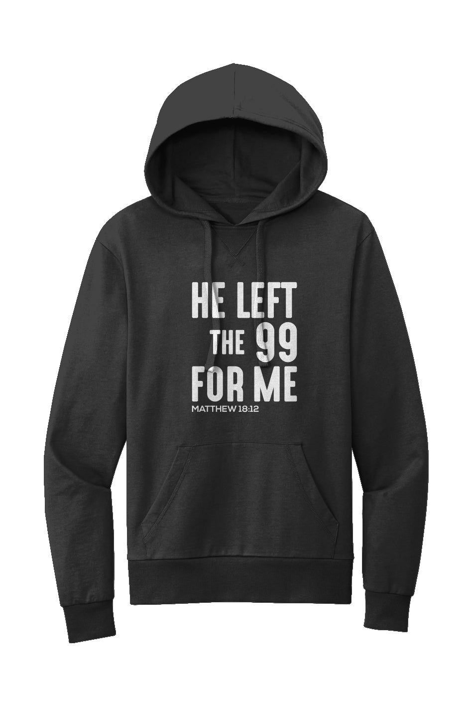 He Left The 99 For Me Organic Pullover Hoodie