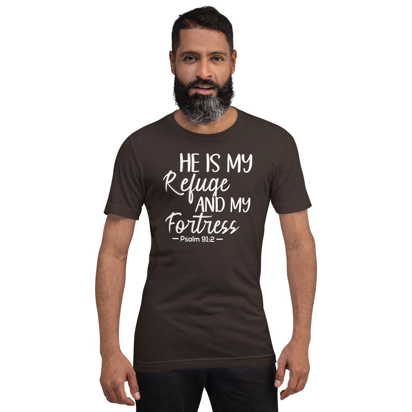 He Is My Refuge t-shirt