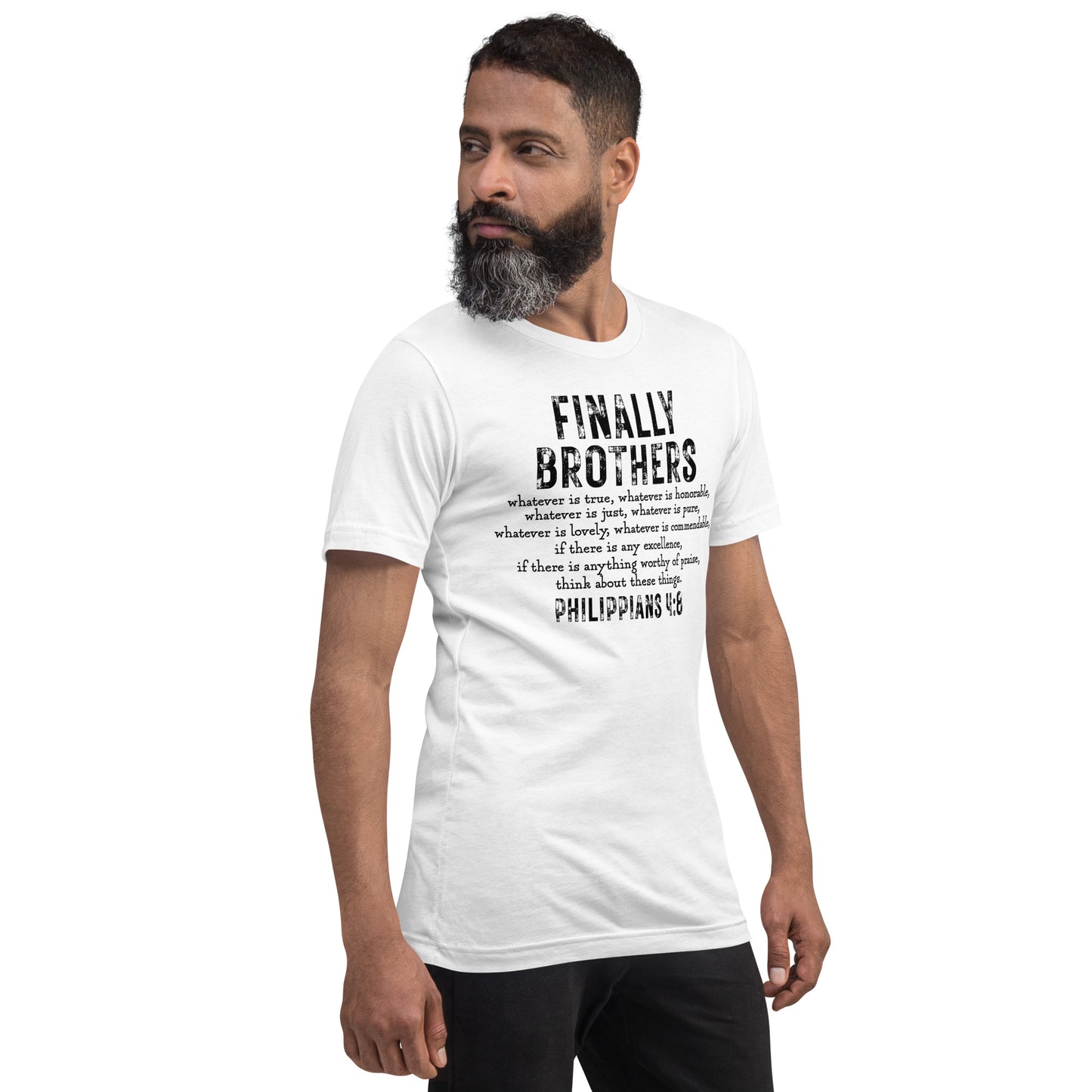 Philippians 4:8 t-shirt