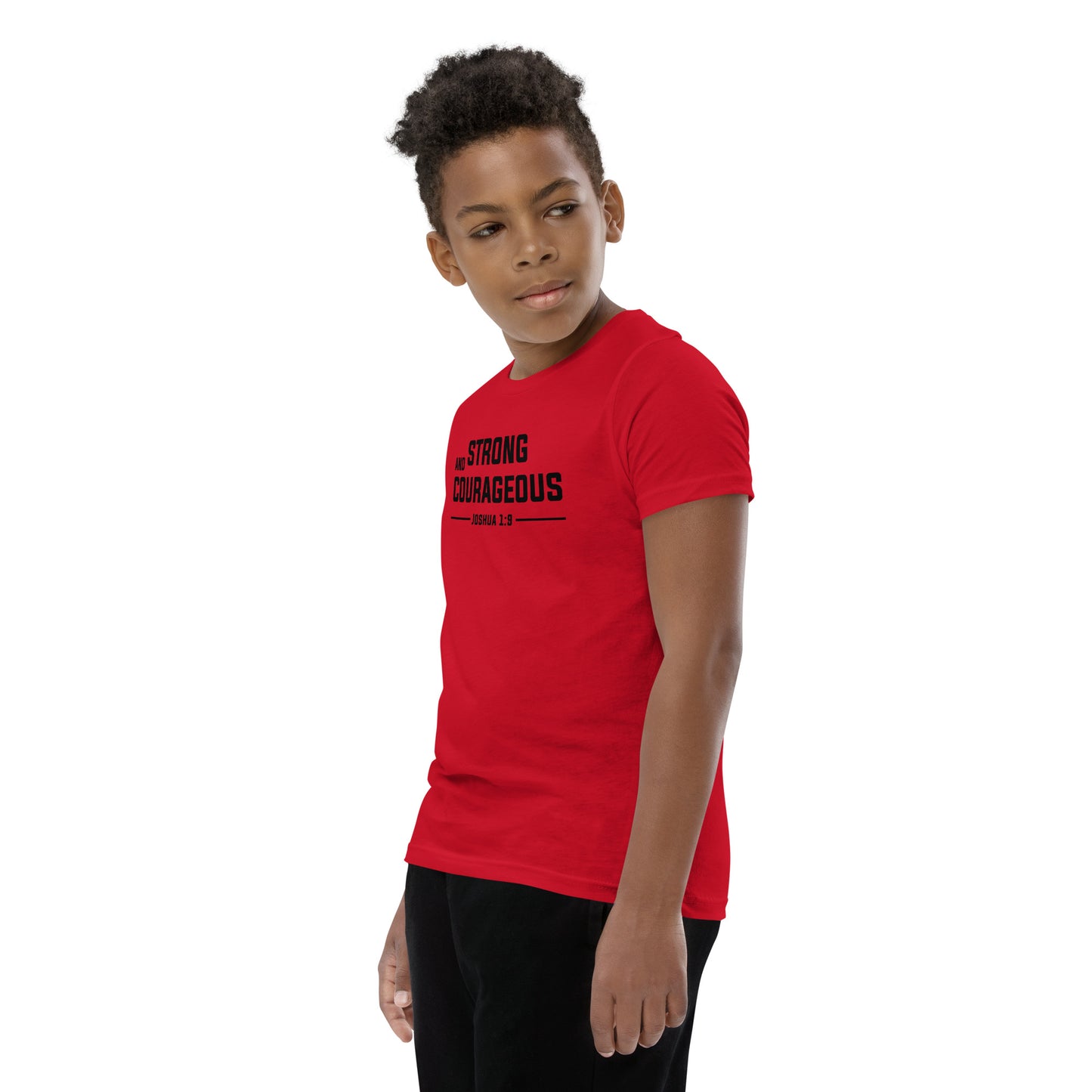 Strong and Courageous Youth T-Shirt